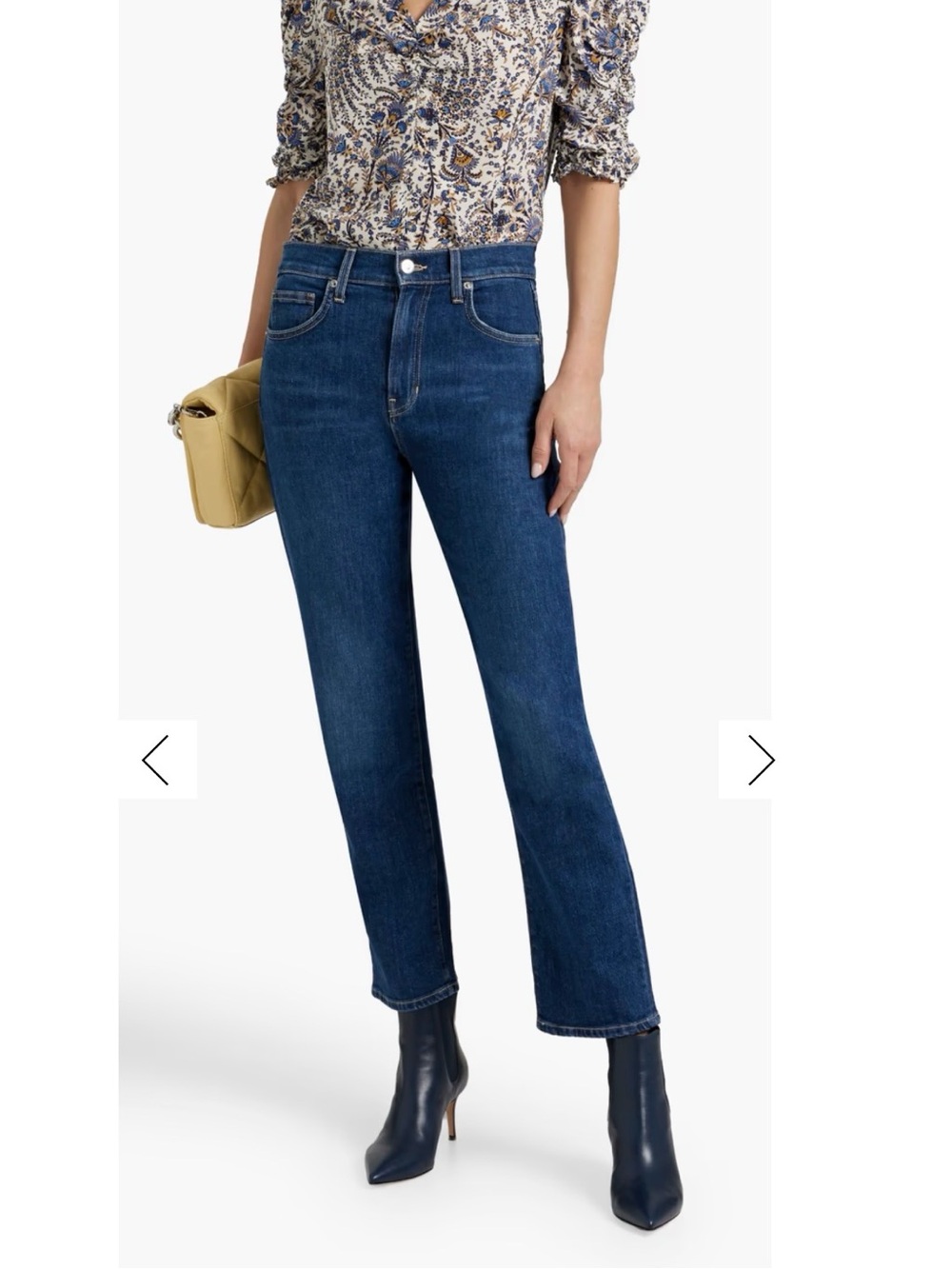 Veronica Bear Joey high-rise straight-leg jeans size 25